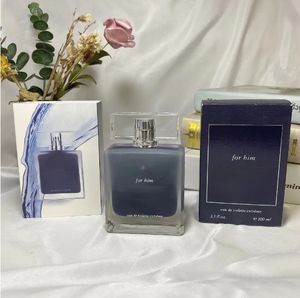 Män parfym 100 ml för honom bleu noir manlig doft eau de toilette extrem 3.3fl.oz långvarig god lukt blommig damköln naturlig spray parfum deodorant kropp dim