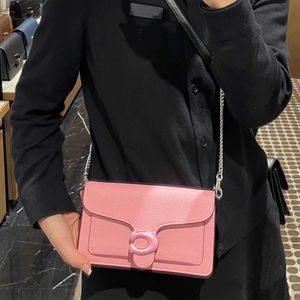 Baobao Women's Cherry Blossom Pink Litchi Pattern Mini Small Square 2023 Classic Tabby Chain One Shoulder Crossbody Wine God Bag