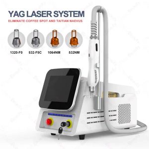 1064nm 532nm 1320nm Pigmentering Laser Tattoo Borttagning Pigment Pico Picosecond Q SSWITCH ND YAG TATTOO Removal Machine Pico