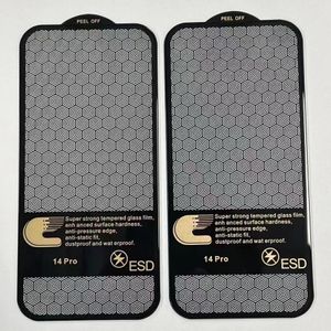 Protetor de tela para iPhone 15 Pro Max 14 Plus 13 12 11 XS XR X Diamante de vidro temperado com cola completa 9H Premium Film Explosion Curved Guard