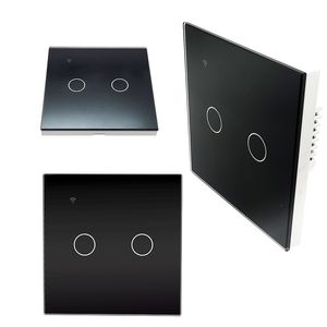 WIFI Smart Switch with Voice Control 3-Gang with V0 fireproof of Touch Switch and 86 or 120 size