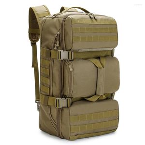 School Bags Travel Backpack Tactical Militari Bag Waterproof Hiking Rucksack Outdoor Nylon Shoulder Package For Camping Climbing Molle