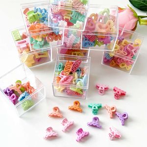 Koreanische Mini Liebe Nette Kinder Kleine Grip Clip Candy Farbe Box 20 stücke Haar Scratch Schmuck Haar Zubehör