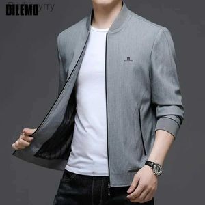 Herren Down Parkas Dilemo Thin Jacket Top Grade Neue Marke Casual Fashion Designer Fashion Casual Men Windbreaker Classic Coats Herumn Herbst Pottel231014