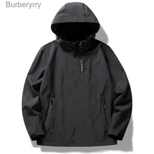 Men's Down Parkas Outdoor Storm Single Layer Hooded Waterproof Men's and Women's Thin Single Shot Windproof Jacket Men's Three Proof MountaL231014