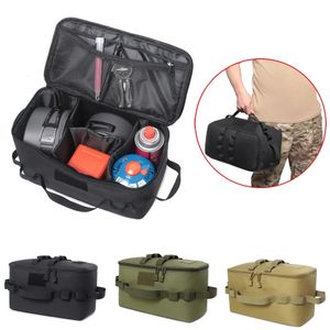 Outdoor Bags Portable Outdoor Camping Gas Tank Storage Bag 600D Oxford cloth Large Capacity Ground Nail Tool Bag Gas Canister Picnic Bags 231013