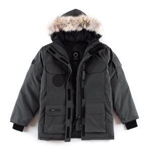 Designer jaqueta masculina para baixo jaqueta inverno moda parka tecnologia impermeável e à prova de vento tecido grosso peito bordado ombro dbdb