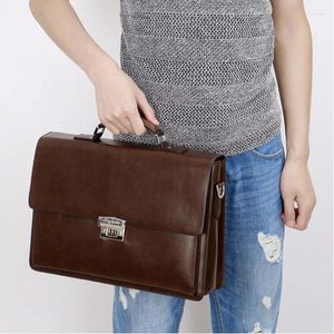 Maletas de alta qualidade bolsas maleta anti roubo combinação bloqueio masculino crossbody saco artesanal ombro negócios laptop