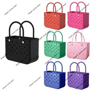2023 Summer Beach Bags Rubber Waterproof Sandproof Outdoor Tote Bag Portable Travel Storage Sports Handbag Organization Box