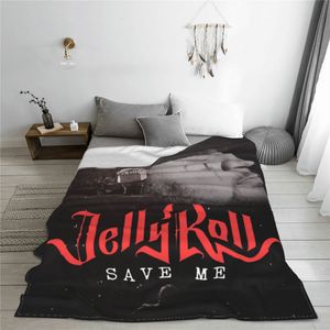 Rap singer Jelly Roll blanket bedroom living room sofa decoration blanket outdoor warmth