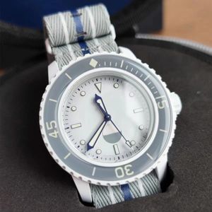 Männer Sport Quarz Ozean Uhr Fünf Ozean Uhr Volle Funktion Transparente Rückseite Wasserdicht Welt Zeit Reno Masculino