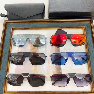 Designer New square frame sunglasses, star internet celebrity, same style cool and handsome street photo sunglasses, spr52x KM1A