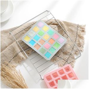 Craft Tools Diamond Shape Whiskey Wine Ice Cube Diy Sile Mold Candy Chocolate Cake Cream Tray Jelly Pudding Making Lattic Drop Deliv Dhvbz