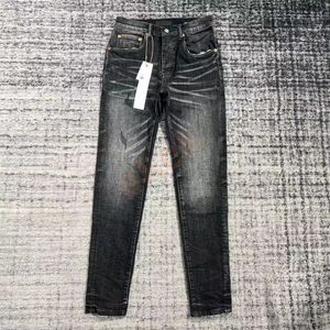 Purple marka dżins projektant dżinsy fioletowe dżinsy damskie dżinsowe pant presy dżinsy zgrane motocykliny Jean Slim Fit Motorcycle Men Ubranie 2662