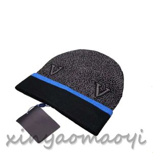 2023SS Sombrero de punto diseñador Winter Bean hombres y mujeres Diseño de moda sombreros de punto otoño gorro de lana letra jacquard unisex cálido V gorras