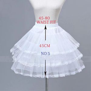 Flower Girls Petticoat Underskirt Cosplay Party Short Dress Jupon Enfant Fille Lolita Ballet Tutu kjol Enaguas Sottogonna mini