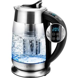 Butelki z wodą Ovente Electric Electric Herbata Kettle 1.8 litrów bezprzewodowych 1500 W Natychmiastowy grzejnik kotła z infuzorem ze stali nierdzewnej 231013