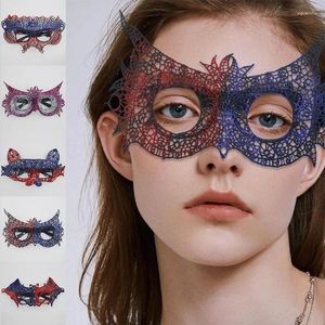 Parti Maskeleri Cadılar Bayramı Dantel Maskesi Masquerade Balat Sexy Yüz Karnaval Malzemeleri Cosplay Props Kostüm Aksesuarları