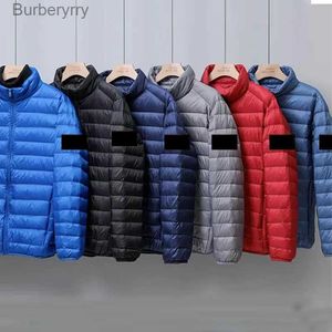 2023 2024 Parkas Masculinas Nova Marca Outono Inverno Light Down Jaqueta Quente Tendência Masculina Com Capuz Curto Ultrafino Jovem Tamanho Grande Down JackL231014