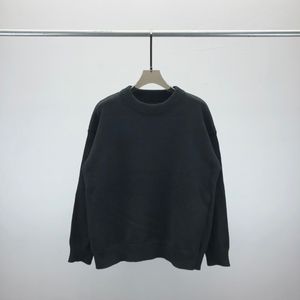 2023 Yeni Avrupa Kadın ve Erkek Tasarımcı Sweaters Retro Klasik Lüks Sweatshirt Erkekler Kol Mektup Nakış Yuvarlak Boyun Rahat Yüksek kaliteli Jumper52