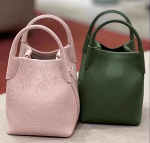 Новая кожаная квадратная сумка с зерном личи, модная сумка-ведро, сумка-корзина для отдыха, сумка 13,5*13*16,5