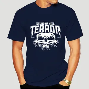 Men's T-skjortor Gabber toppar tee skjorta terroristljud av lätt hardcore speedcore uptempo frenchcore t-shirt andningsbar 1175j