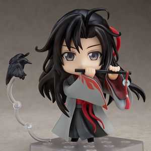 Finger Toys Mo Dao Zu Shi Anime Figure Toys Wei Wuxian Yi Ling Lao Zu Figure Lan Wangji Pvc Action Figure Q Ver. Collectible Model Toy Doll