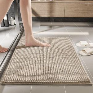 Banyo Paspasları Süper Emici Banyo Anti-Slip Mat Modern Basit Yumuşak Cilt Dostu Temizlenmesi Kolay Saç Nefes Alabası Zemin