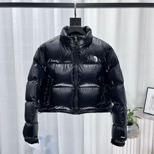 Damen Designer Damen Daunenjacke schwarz Damen Kapuzenmantel Winter warmer modischer Kurzmantel Daunenjacke Größe M-2XL