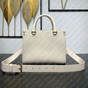 ВЕРШИНА.M22311 Lock Go Designer Tote Tote Кожаная сумка Cross Body Bags Hobo Satchel Pochette Accessoires Luxury Dimbag