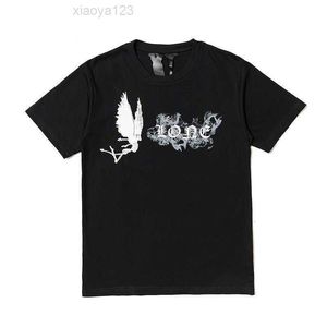 2023Fashion Washington Limited Fog Angel High Casual Hip Smoke Camiseta de manga curta masculina e feminina