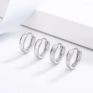 Ohrstecker 2023 S925 Reines Silber Ohrschnalle Weibliches Temperament Ring Männliches Paar Sommer