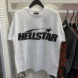 Ärm 2024 tee män kvinnor högkvalitativa streetwear hellstar hoodie hip hop mode t shirt helvete stjärna hellstars kort 2662