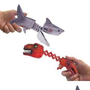 Andere festliche Partyartikel Hungry Dinosaur Grabber Toys Animal Claw Chomper Toy Bite Game Snapper Dino Interactive Pick Up Novel Dhsfu