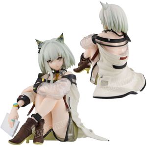 Juguetes para dedos 10 cm Arknights Kal'tsit Figura de anime sexy Arknights Noodle Stopper Figura Kal'tsit Figura de acción Colección para adultos Modelo Muñeca de juguete