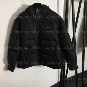 Puffer Coats Designer Ceket Kadın Üstler Mektup Çizgili Jakar Jakard Uzun Kollu Kapüşonlu Kapitetli Ceketler Lüks Sıcak Lady Coat Moda Kış Ceketleri Kadın