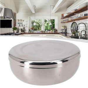 Bowls Stainless Steel Cover Bowl Anti-Rust Fruit Vegetable Salad Korean Soup Rice Noodle Ramen Container Mixing