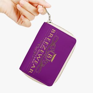 diy bags Zipper Card Holder custom bag men women bags totes lady backpack professional production fashion purple personalized couple gifts unique 11752