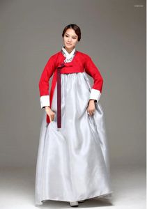 Ubranie etniczne Lady Hanbok Tradycyjne koreańskie kostiumy mama ślubna toast