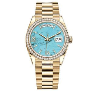 عالي الجودة من الرجال مصمم مشاهدة مصنع 41 ملم Diamond Dial Dial Outomatic Fashion Women Watch 36 مم حركة ميكانيكية الحركة الكلاسيكية Montre de Luxe