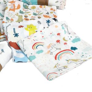 Одеяла, хлопковое детское одеяло для мальчиков и девочек, пеленка для новорожденных, банное полотенце, чехол для сна Muselina Algodon 120x110 см
