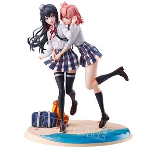 Parmak oyuncakları 24cm benim genç romantik komedi snafu seksi anime figür yukino yukinoshita/yui yuhigahama bit. Aksiyon figürü model bebek oyuncakları