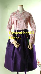 Ethnische Kleidung 2023 Hanbok Kleid Custom Koreanische Version Moderne Frauen Hohe Taille