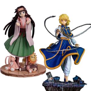 Finger Toys 33cm Hunter X Hunter Anime Figure Alluka Zoldyck/kurapika Action Figure Gon Freecss & Killua Zoldyck Figurine Model Doll Toys