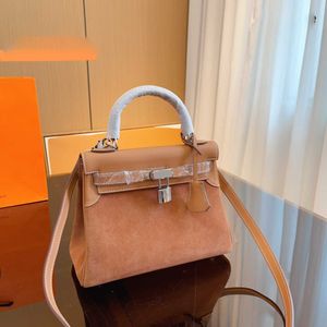 horse luxurs designer Tote Bags lady suede Handbag Shoulder Leather Luxury Designer Crossbody Female Shopping handbags 230318