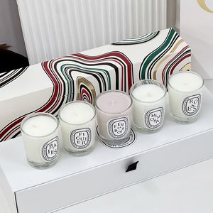 Incense Scented candle 35g* 5 pieces candles suit 60th anniversary gift box set suitable to family fast free delivery