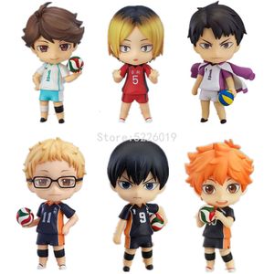 Finger Toys 6 Styles Haikyuu Anime Rysunek 616# Kei Tsukishima Akcja Rysunek 789# Ushijima Wakatoshi 605# Kozume Kenma 563# 461# 489# Rysunek