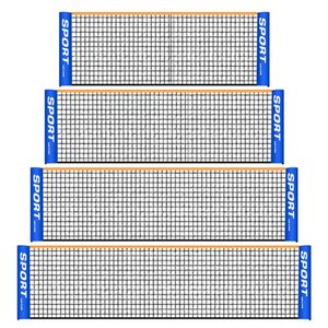 Piłki Przenośne składane standardowe profesjonalne netto Badminton Net Indoor Outdoor Sports Sport Volleyball Tennis Training Square Nets MESH 231013