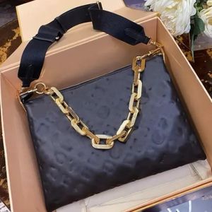 Designer Bags Women Crossbody Bag Luxury Handbags Messenger Coussin Chain Purse Shoulder Puffy Tasche Flap Sac De Luxe Bolsos Dicky0750 PRPU Embossed 57790