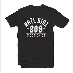 Modekläder 3D -tryck Nate Diaz T -shirt - Diaz Brother Nick Money Fight Im inte förvånad Conor McGregor UFC MMA T -shirt DX06194Y